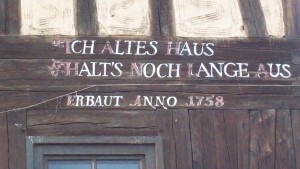 Ich altes Haus